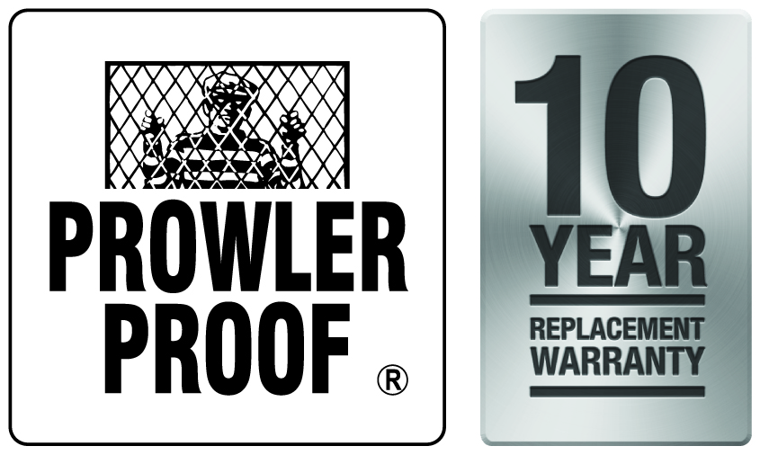 Prowler Proof 10 year warranty